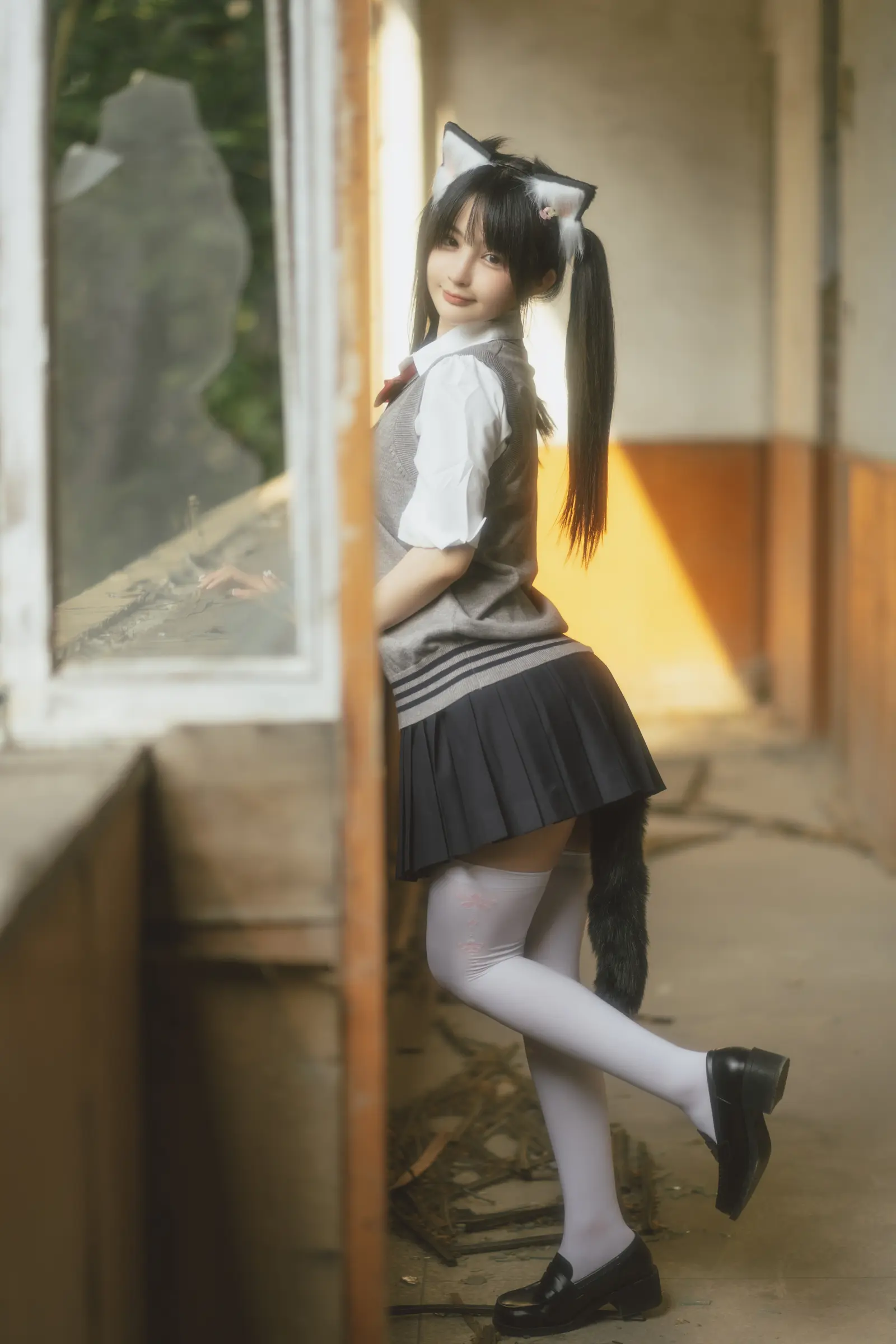 NO.055 废墟jk – [桜井宁宁] - 柒美图