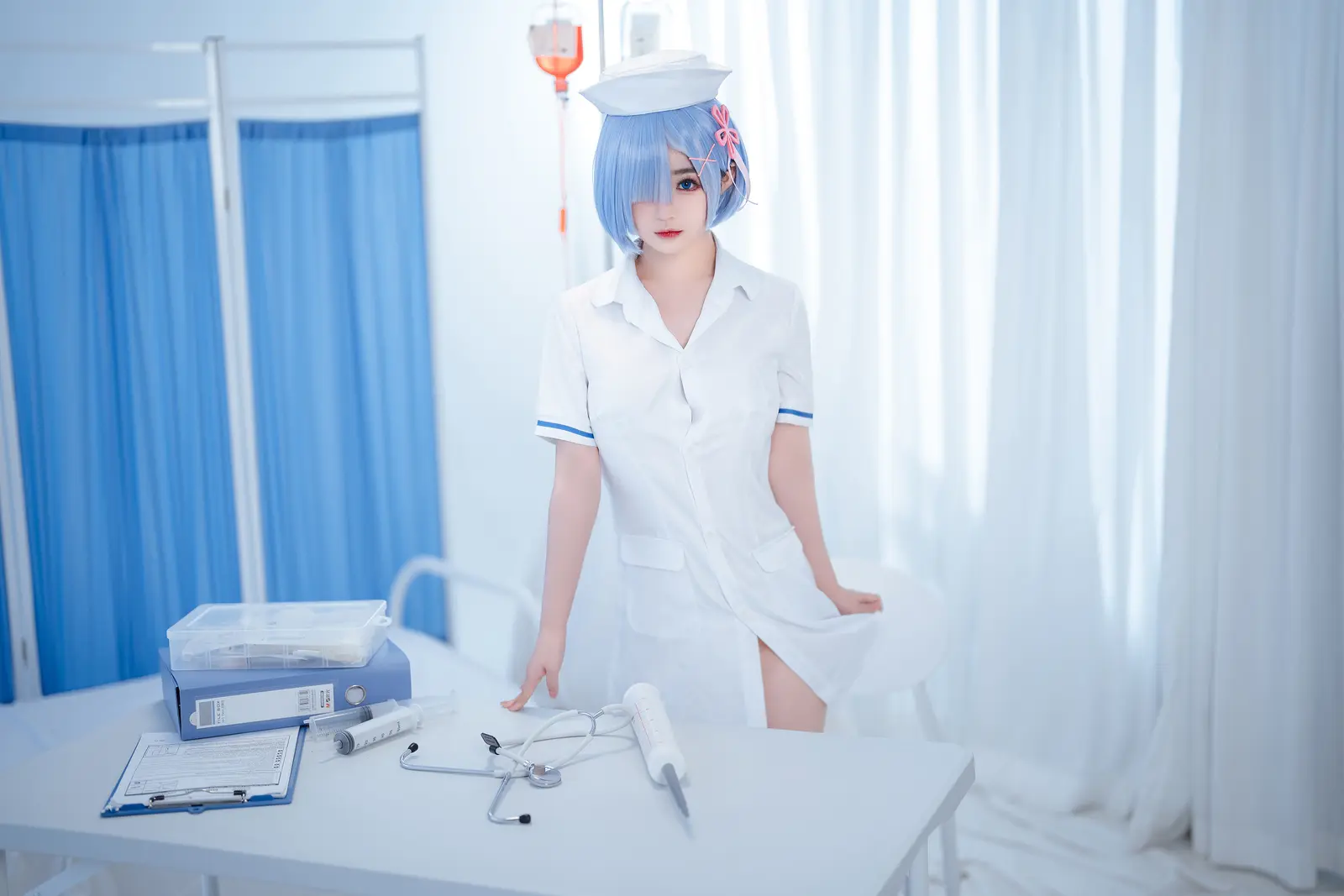 NO.057 雷姆护士 – [桜井宁宁] - 柒美图