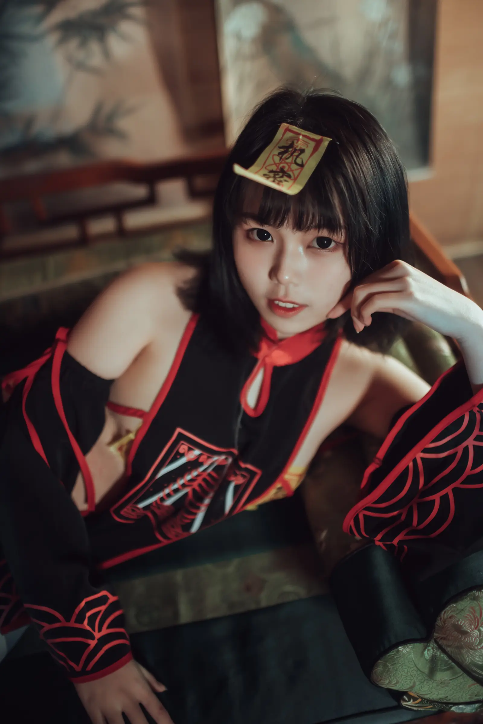 NO.001 小僵尸 – [七月喵子] - 柒美图