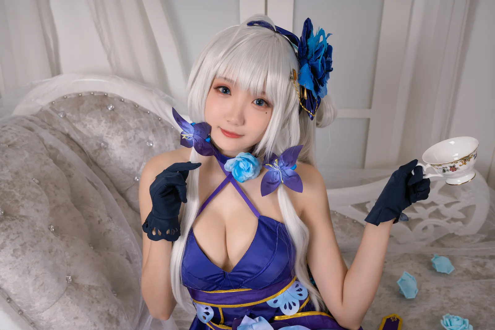 NO.008 光辉 茶会 – [瓜希酱] - 柒美图