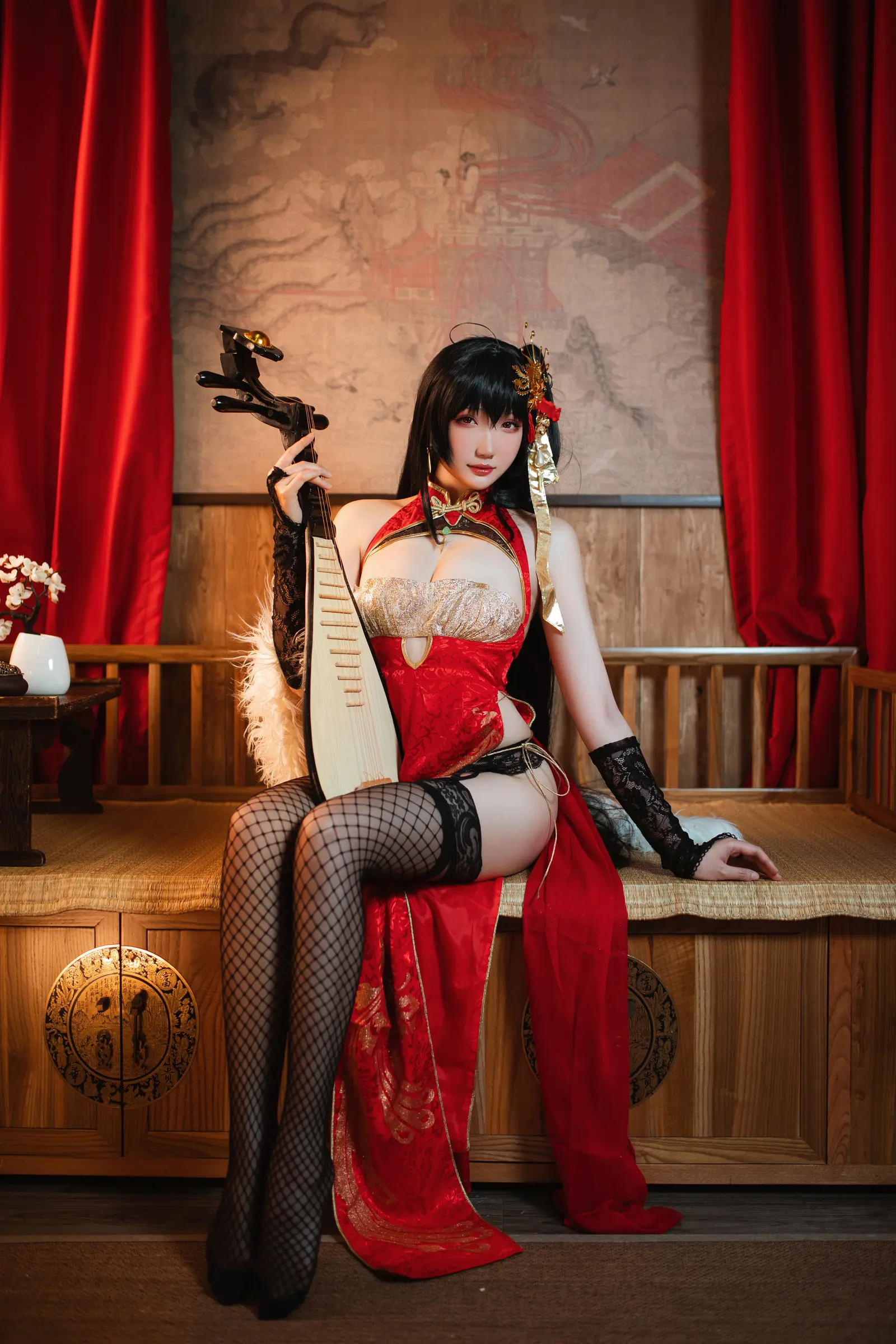 NO.045 大凤旗袍 – [瓜希酱] - 柒美图