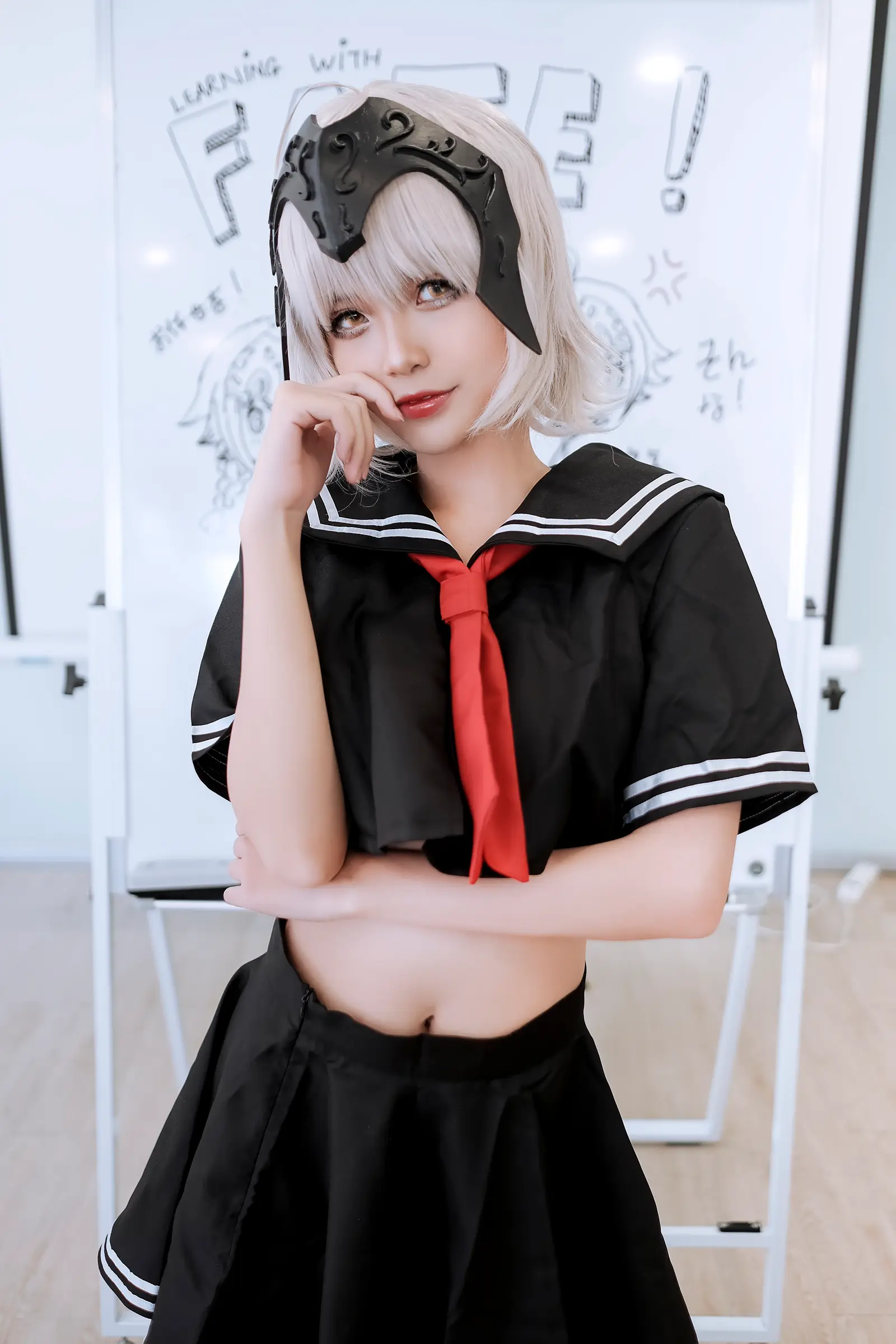 NO.020 黑贞德 – [Azami] - 柒美图