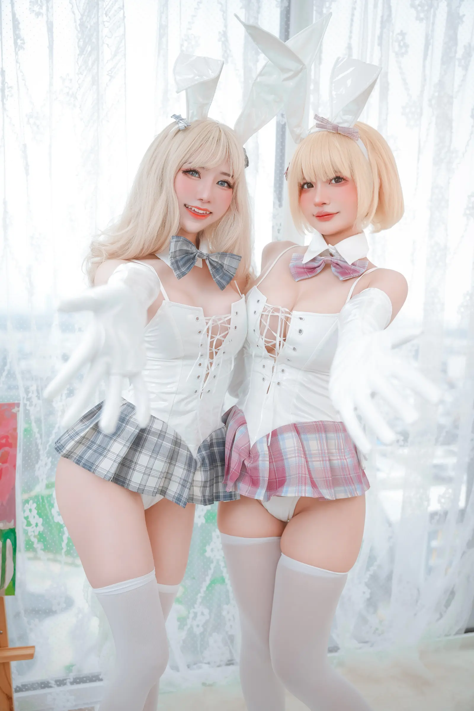 NO.103 & Sally Dorasnow White Bunny Girl – [Azami] - 柒美图