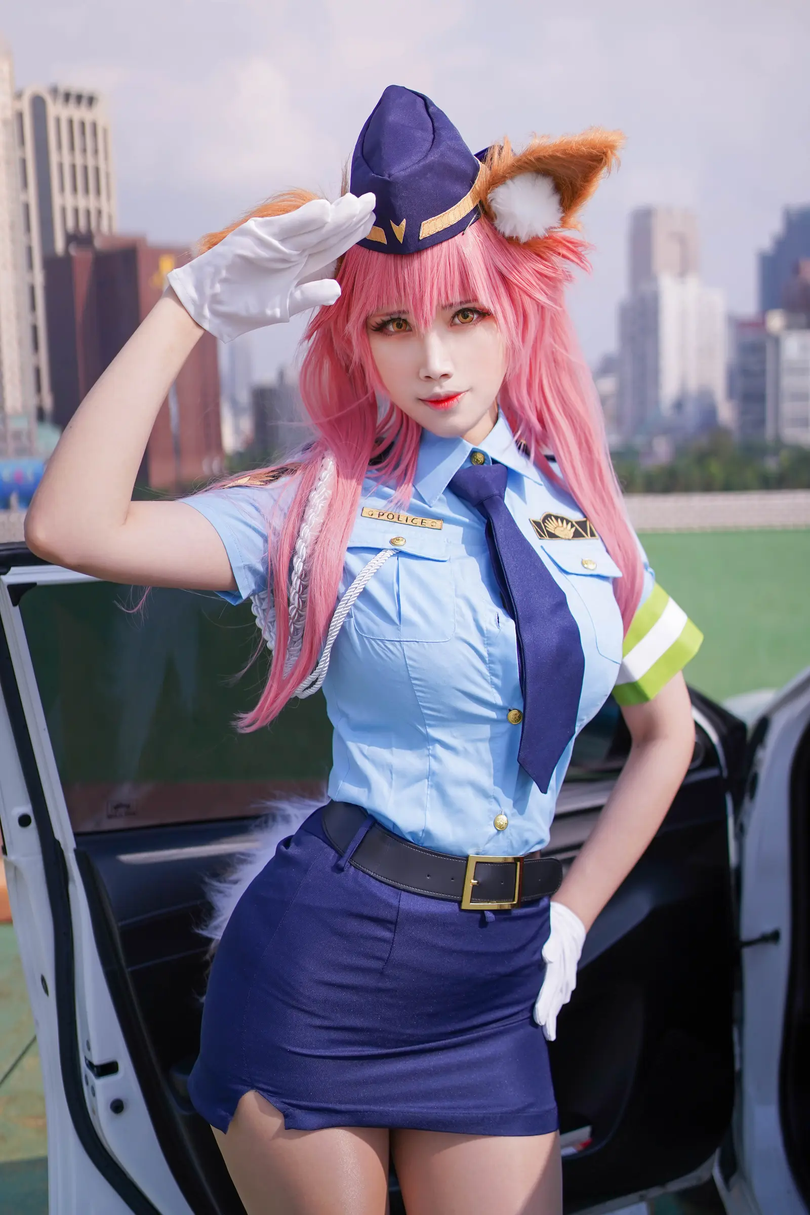 NO.013 玉藻前 女警裝Ver – [KaYa萱] - 柒美图