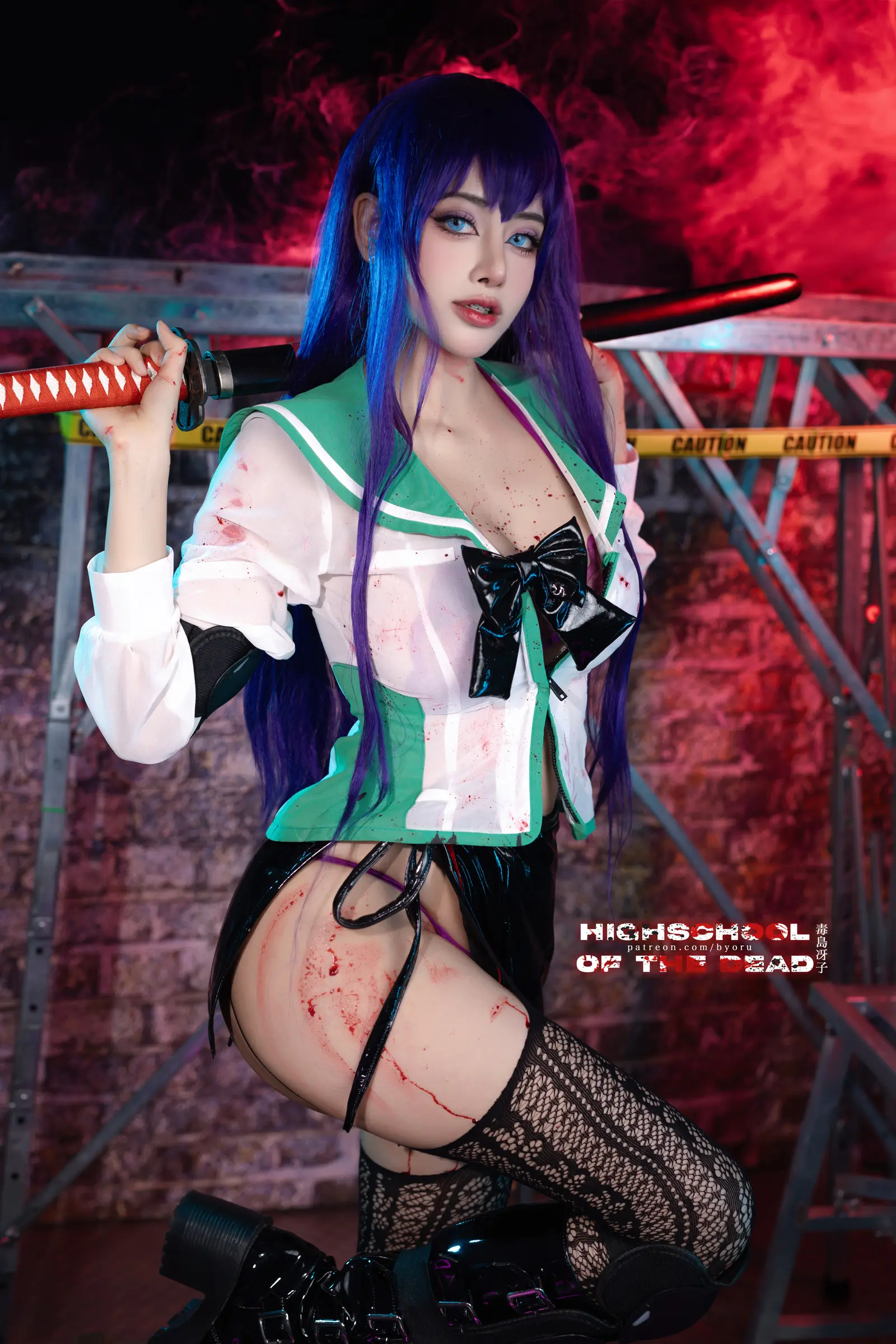 NO.180 Saeko Busujima – [Byoru] - 柒美图