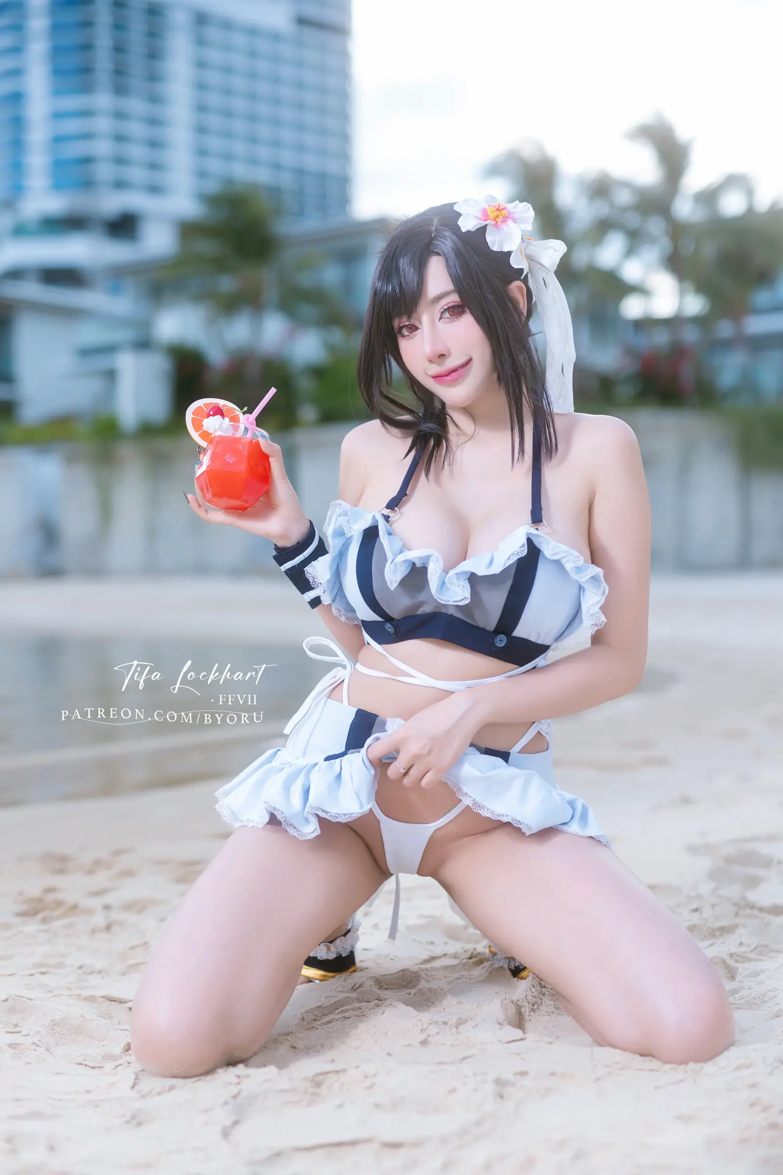 NO.220 Tifa Bikini – [Byoru] - 柒美图