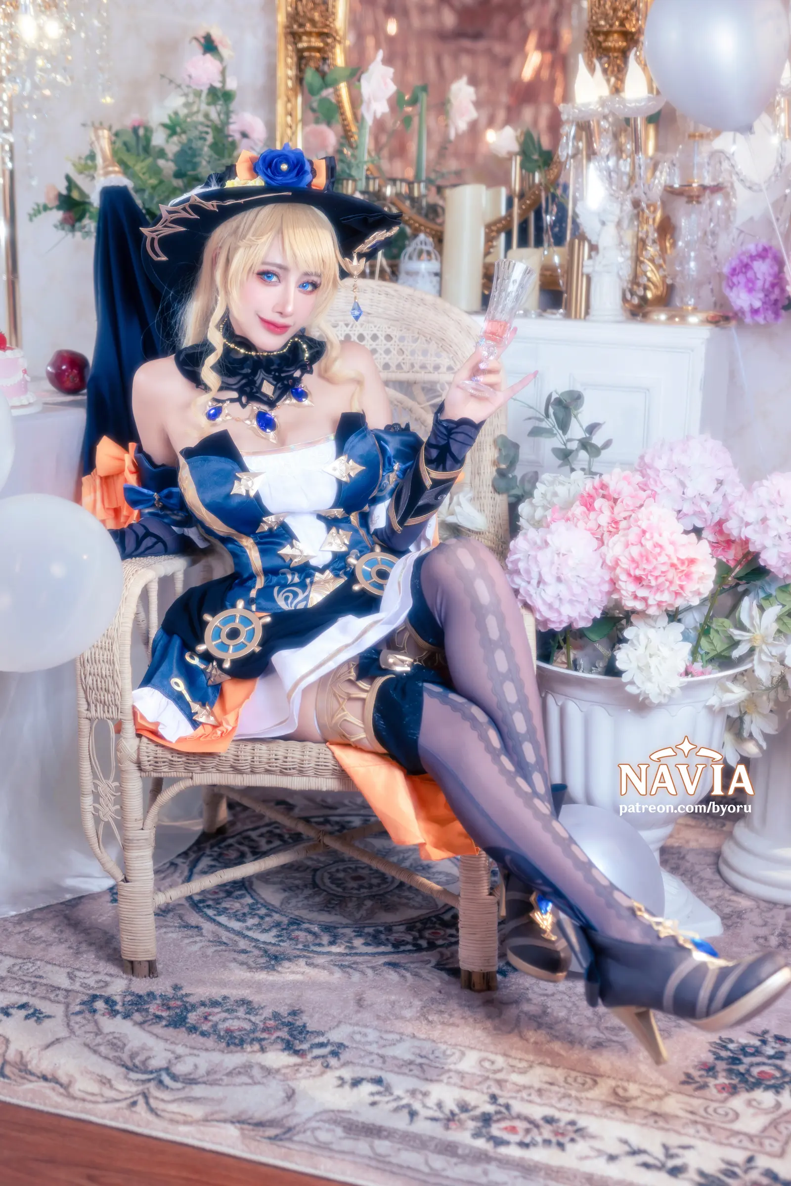 NO.231 Genshin Impact Navia – [Byoru] - 柒美图