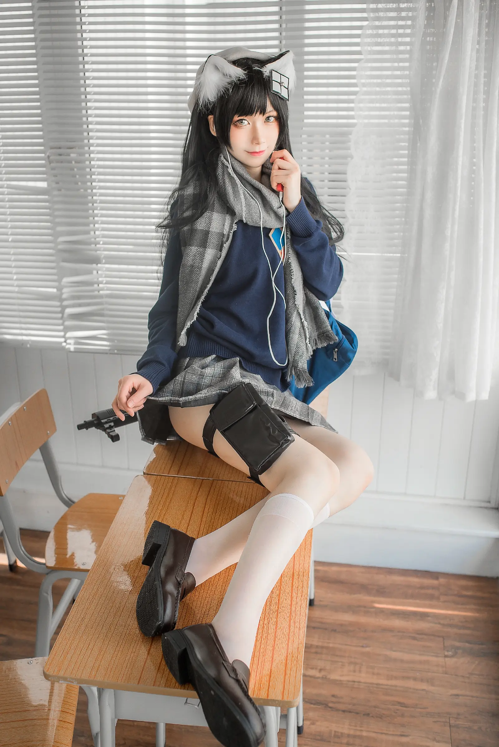 NO.003 纯白毕业季 – [izumi泉桃子] - 柒美图