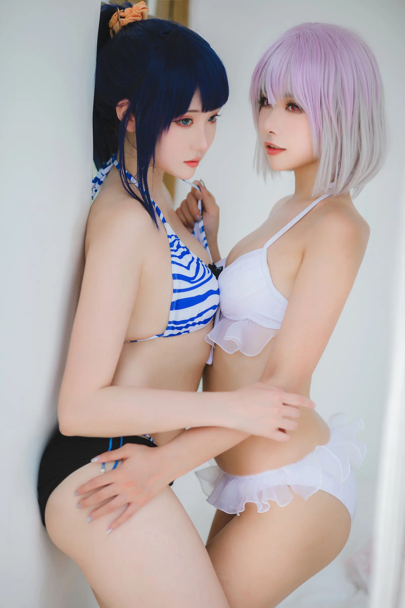NO.037 &瓜希酱 宝多六花 新条茜 泳装 – [Momoko葵葵] - 柒美图
