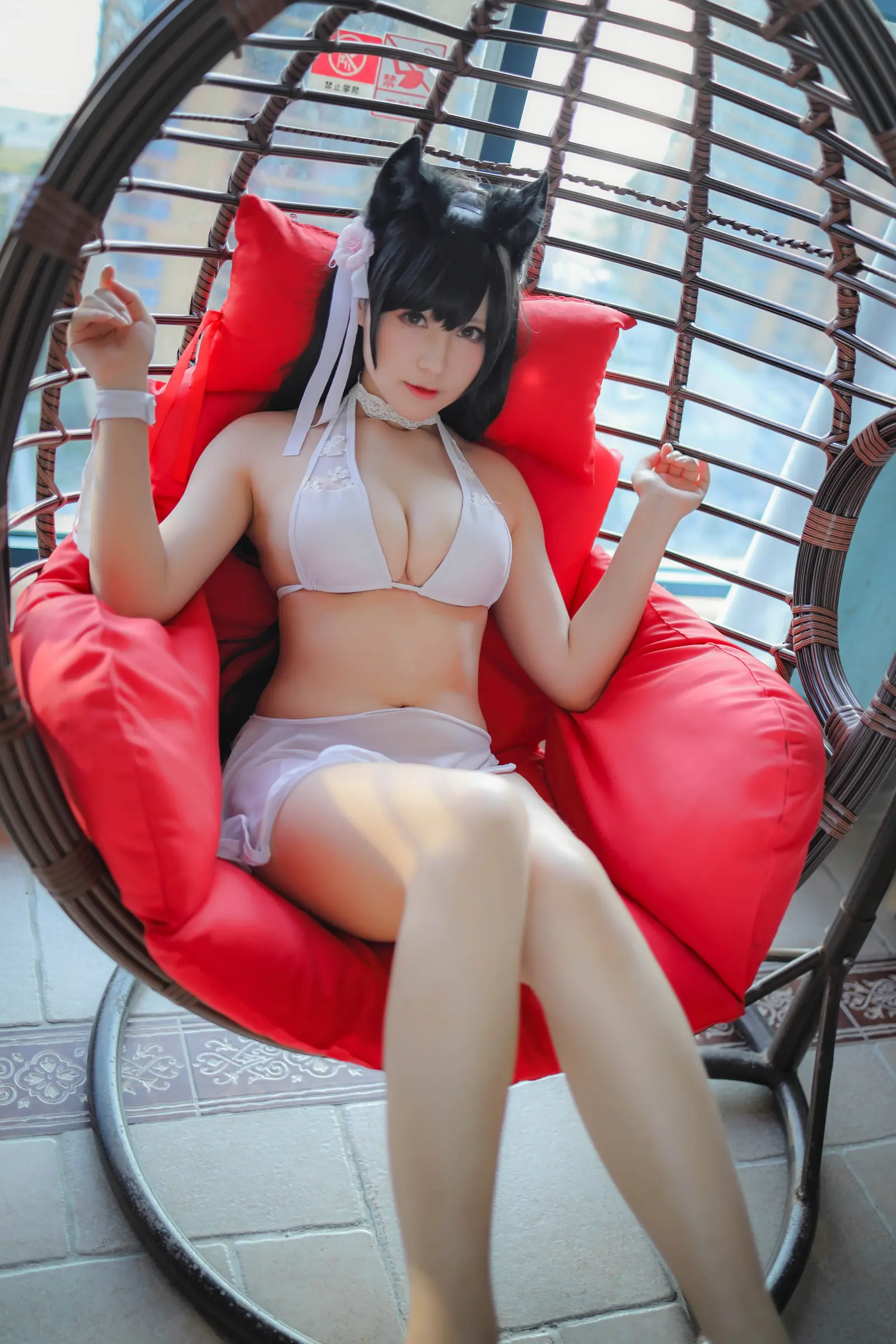 NO.016 爱宕泳装 – [Nyako喵子] - 柒美图
