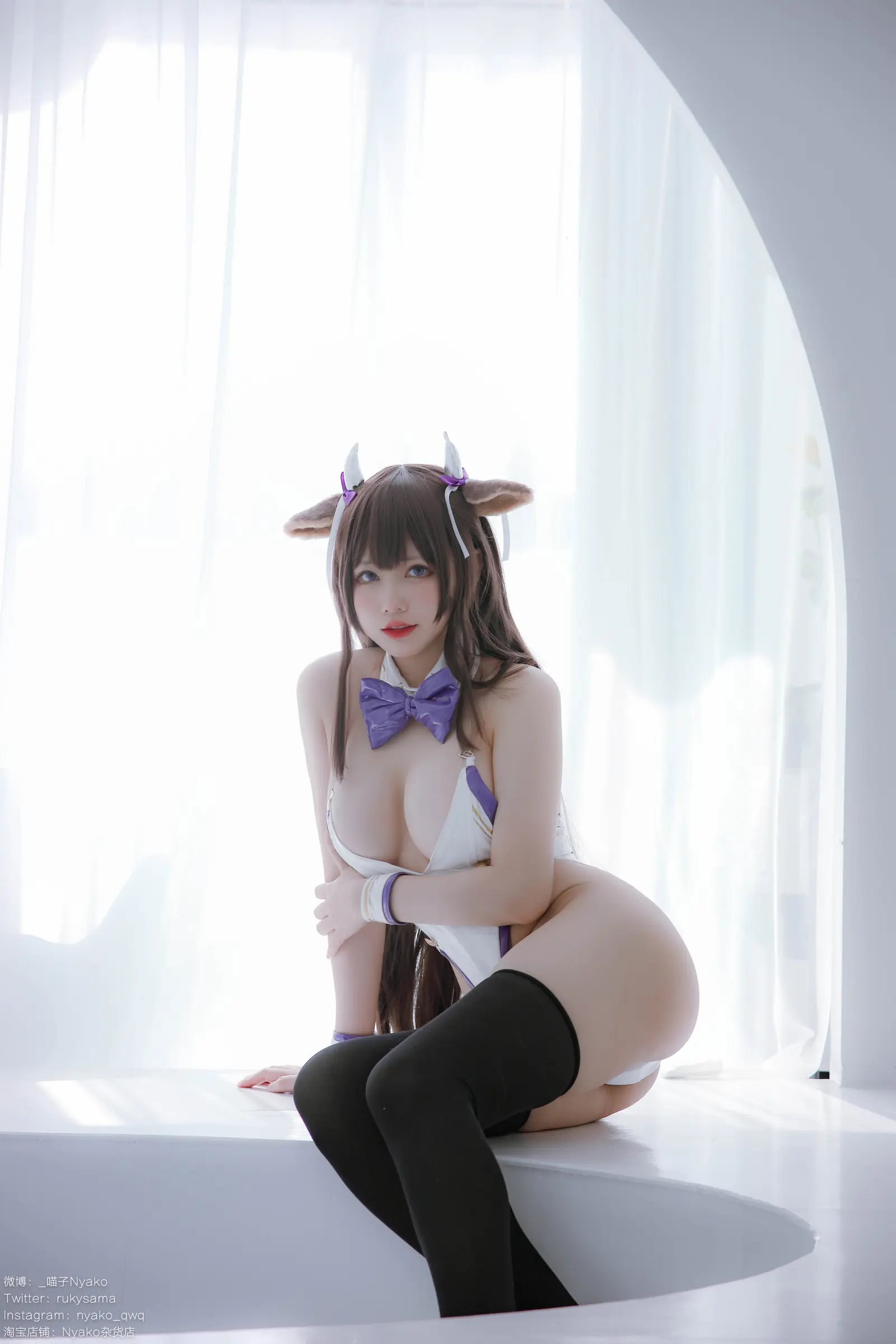 NO.056 樫野本牛牛女郎 – [Nyako喵子] - 柒美图