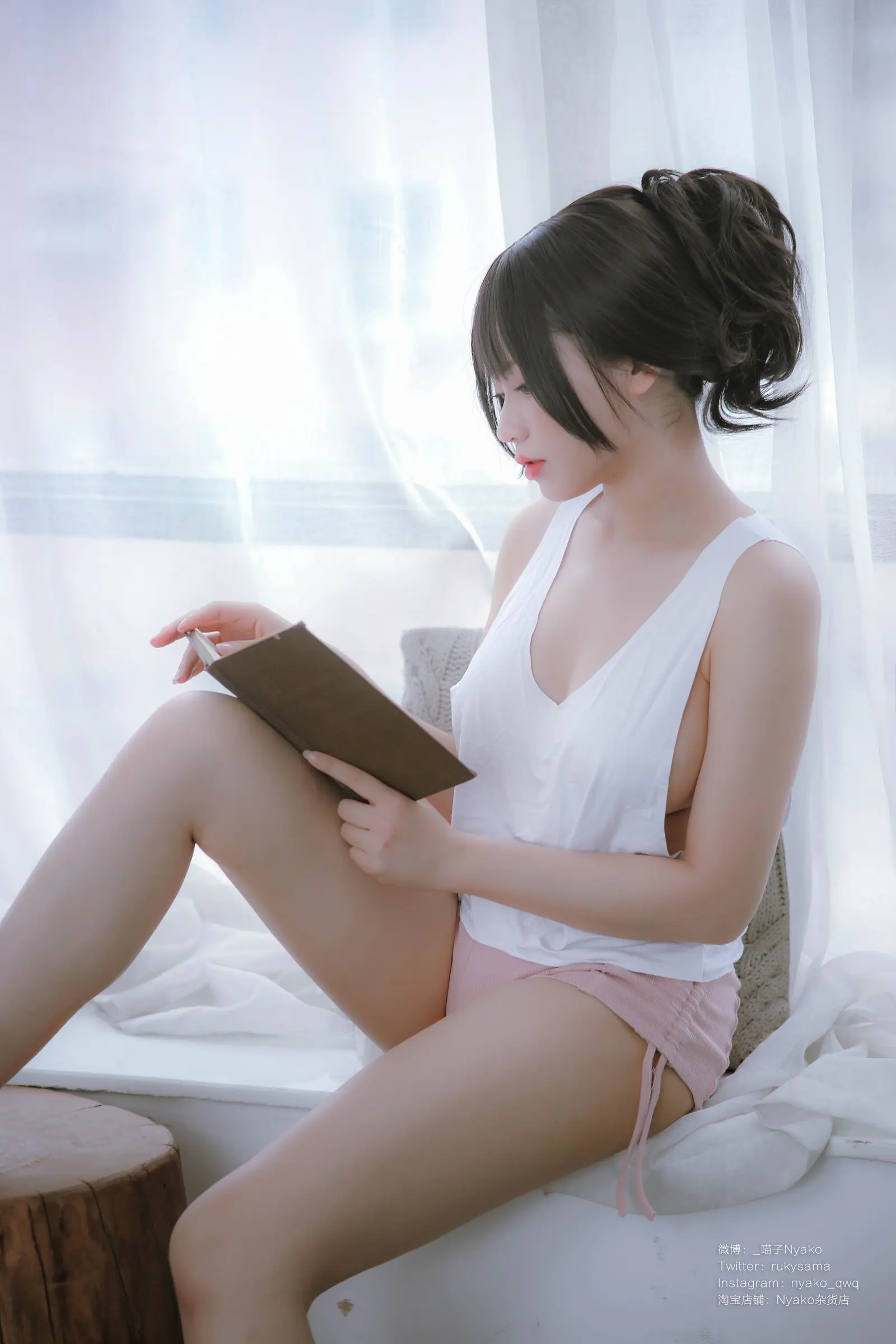 NO.063 隣のやばいお姉さん 背心 – [Nyako喵子] - 柒美图