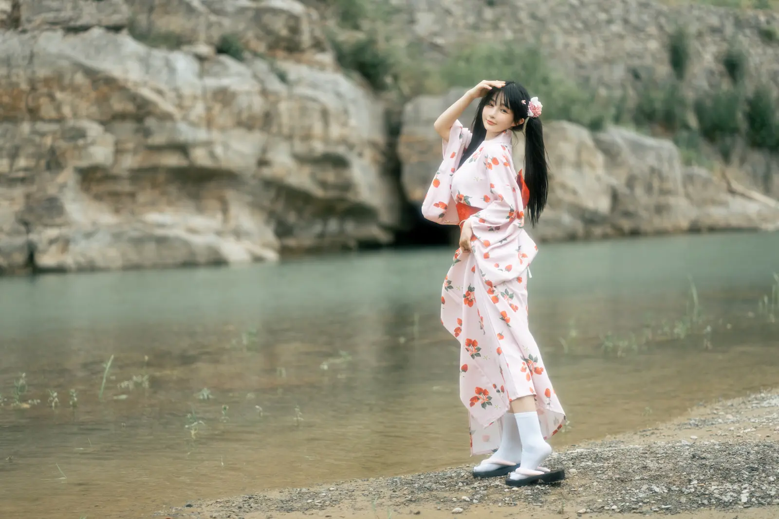 NO.081和服浴衣 – [桜井宁宁] - 柒美图