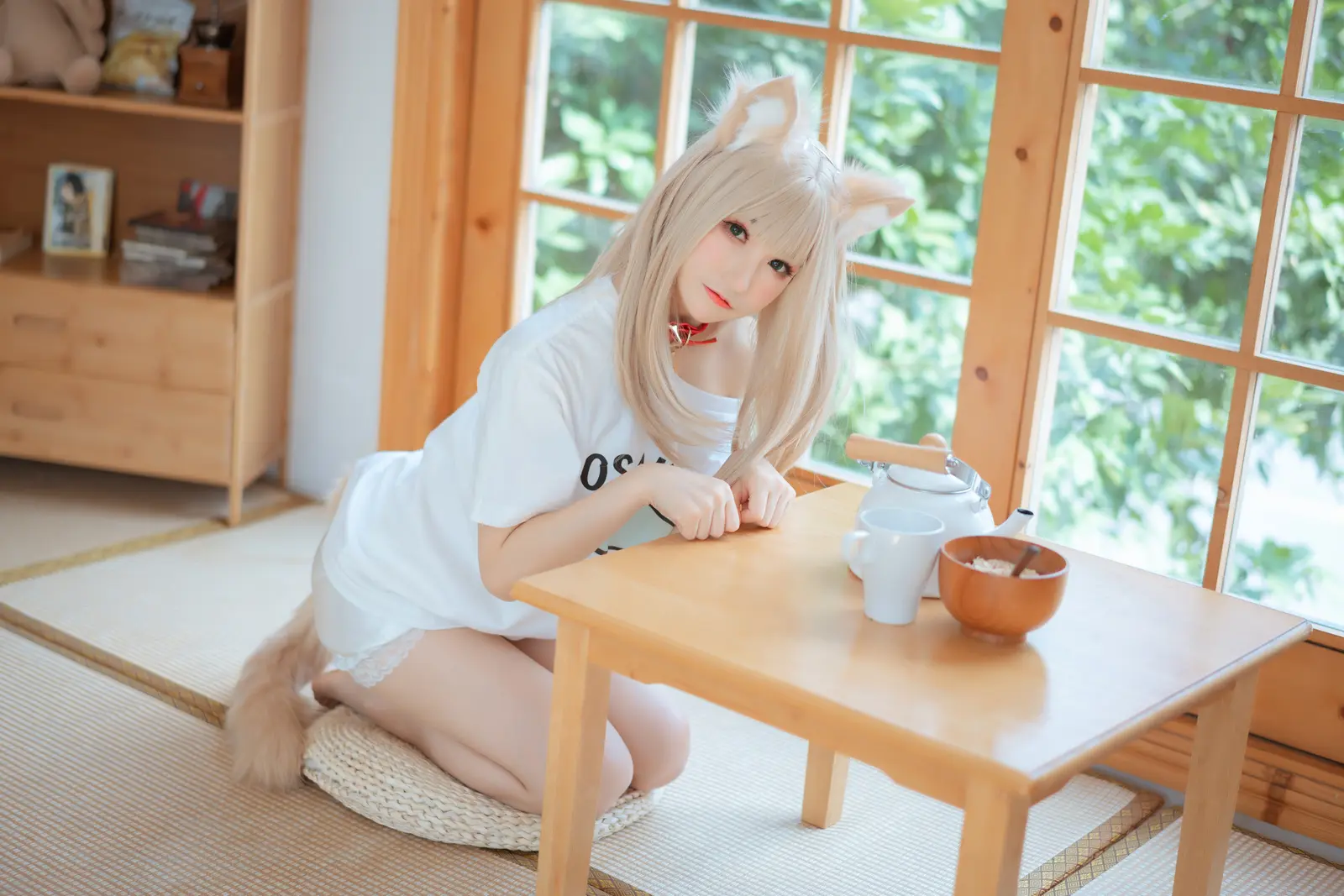 NO.009 40原猫娘黄豆粉 – [Coser衣衣] - 柒美图