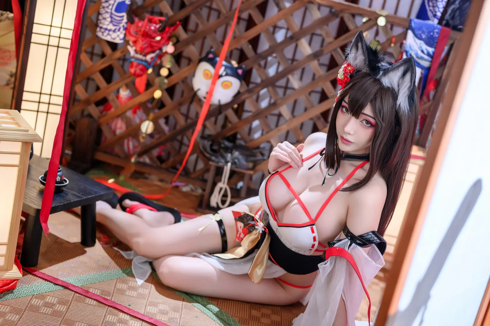 NO.087天城水着 – [雯妹不讲道理] - 柒美图