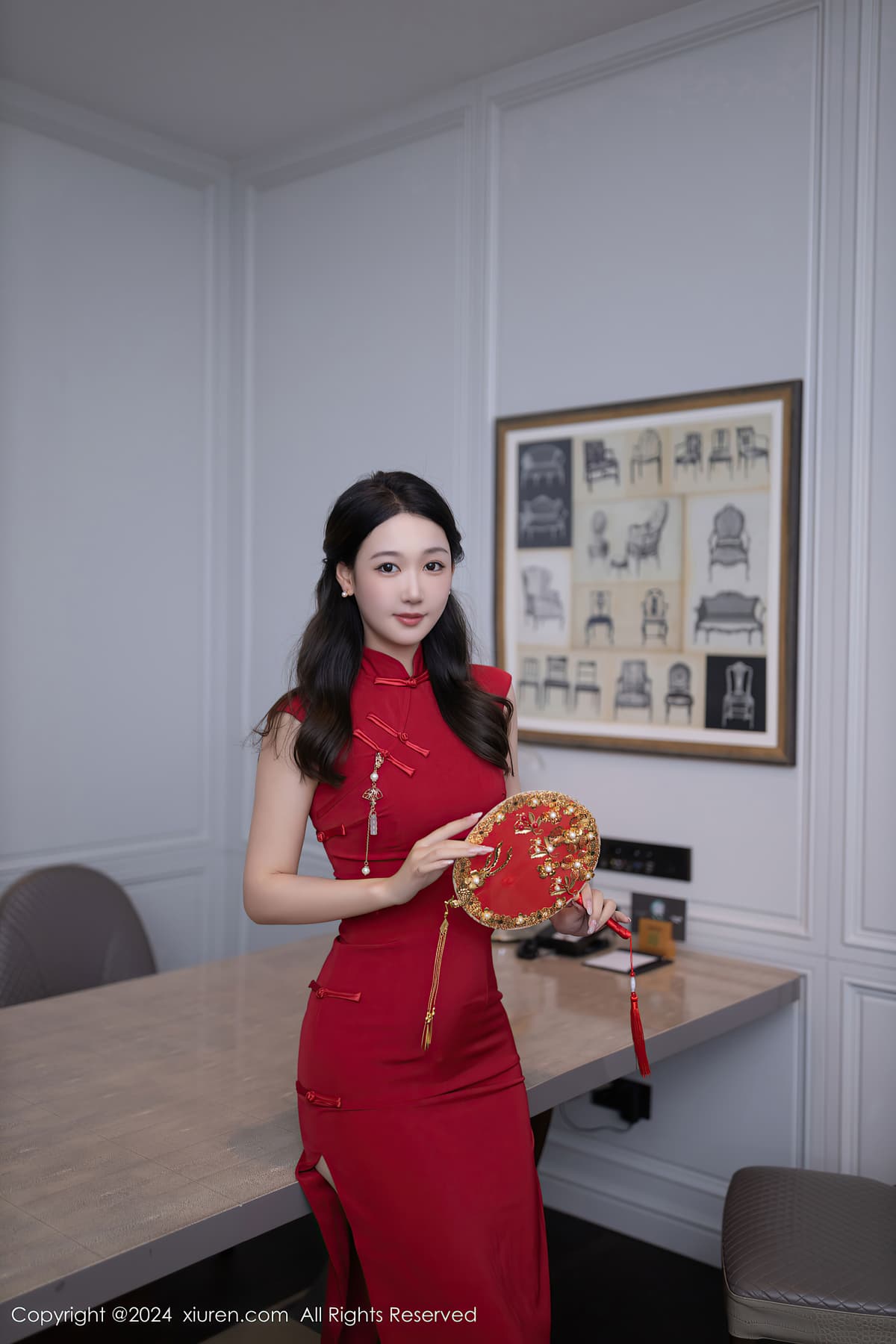 NO.9463唐安琪丝袜美腿 – [秀人网] - 柒美图
