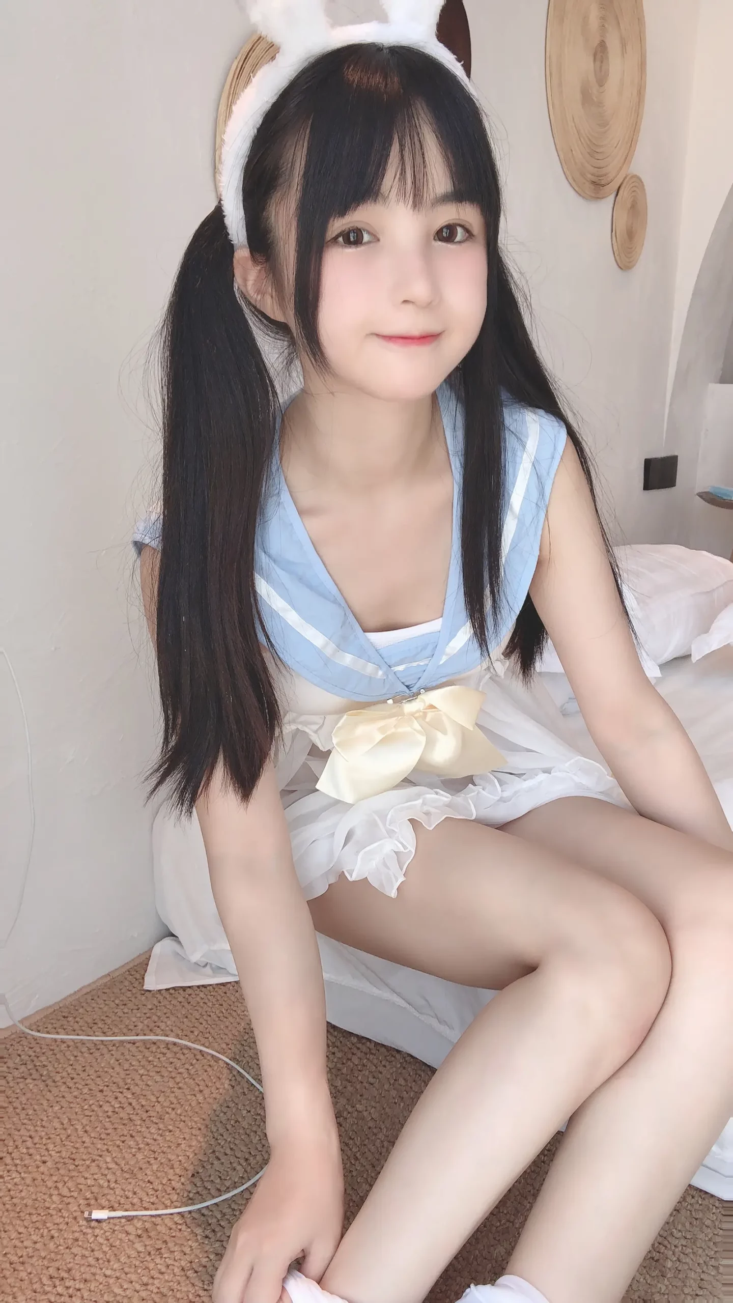 NO.014 双马尾少女 – [桜井宁宁] - 柒美图
