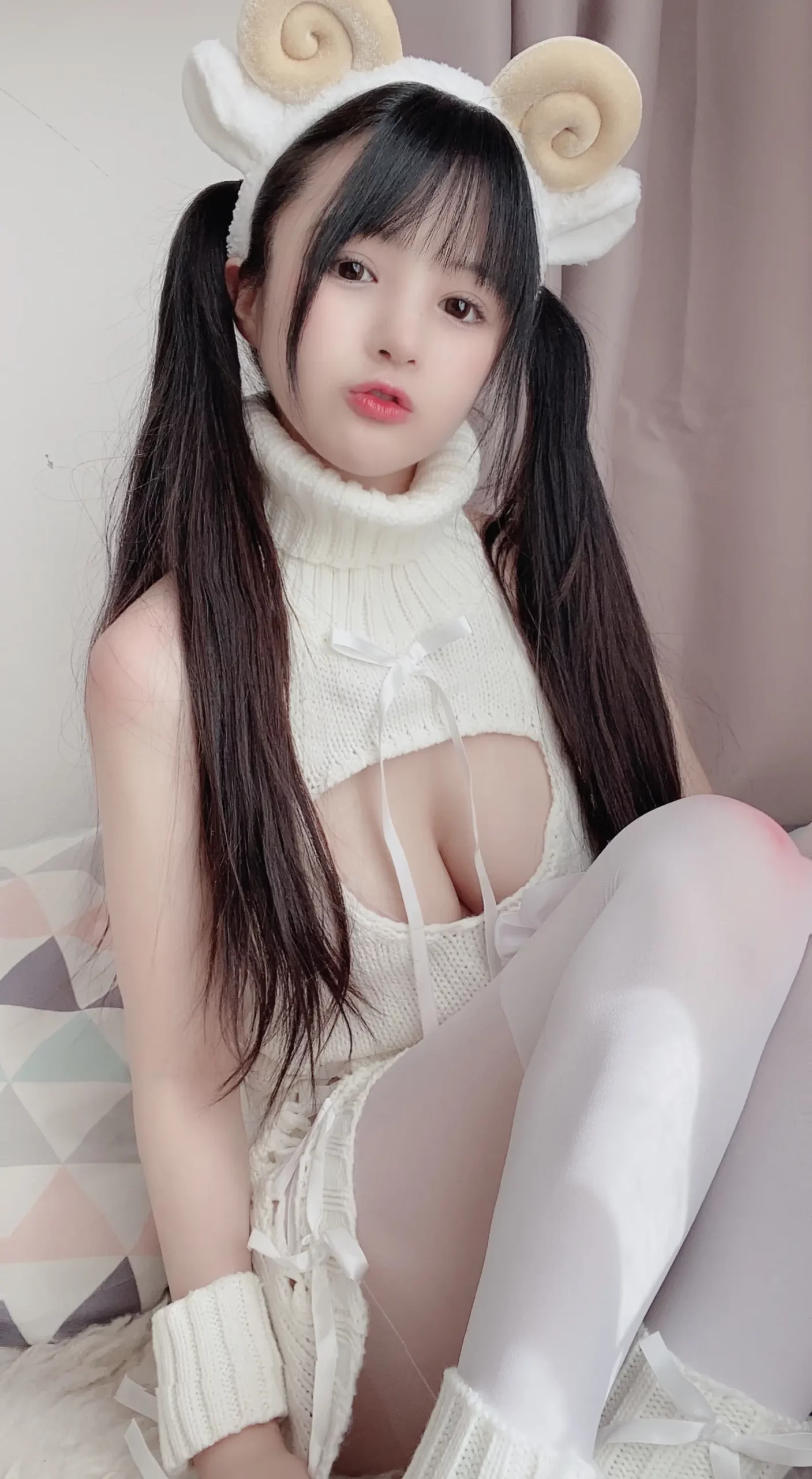 NO.005 绵羊少女 – [桜井宁宁] - 柒美图