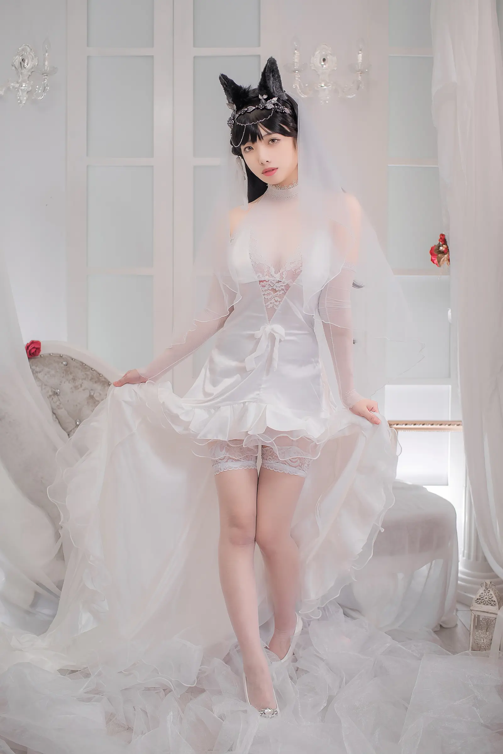 NO.028 爱宕花嫁 – [雯妹不讲道理] - 柒美图